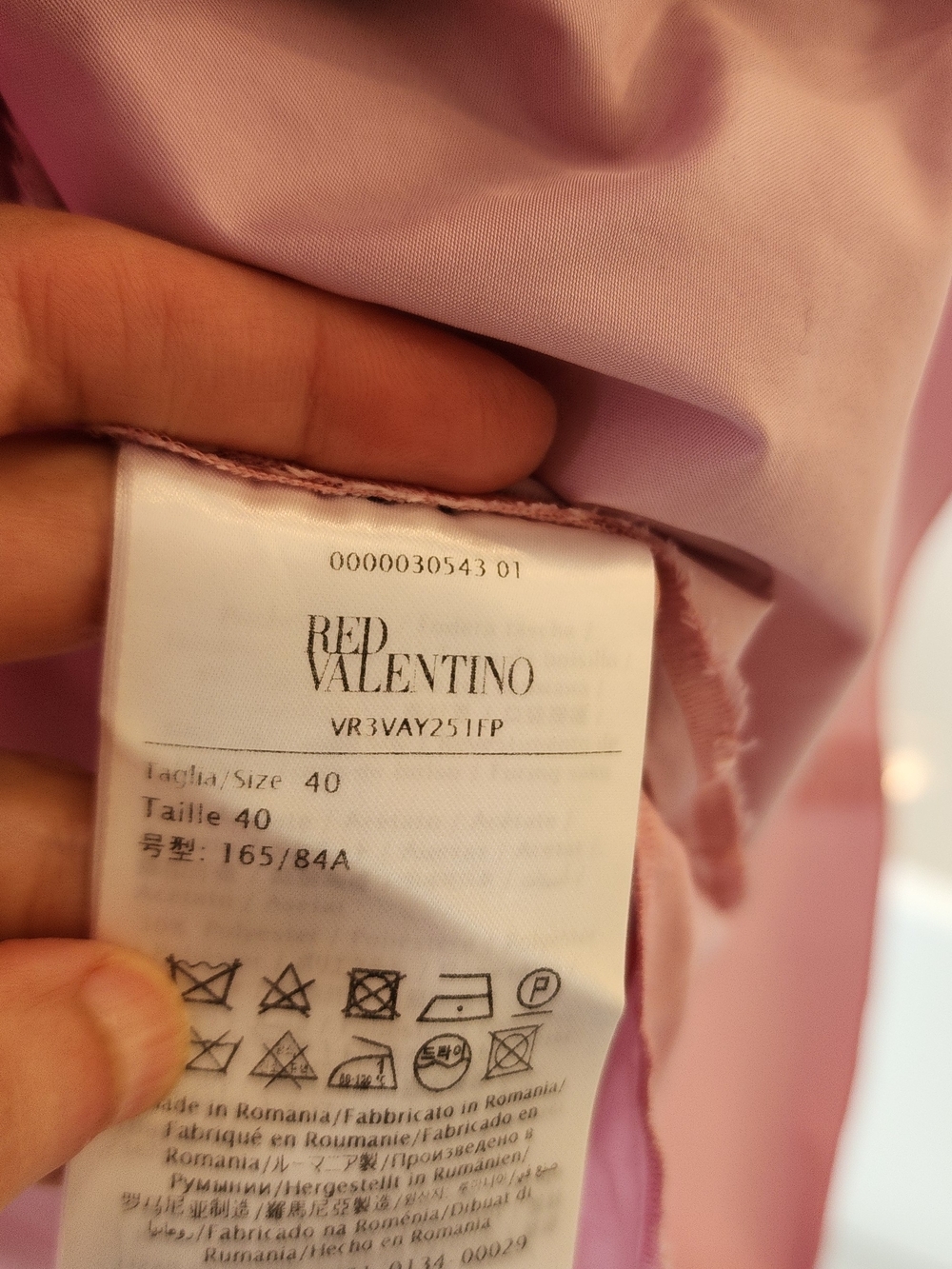 RED Valentino Pink Taffeta Bow Ruffle Mini Dress IT40 Small - Picture 12 of 15